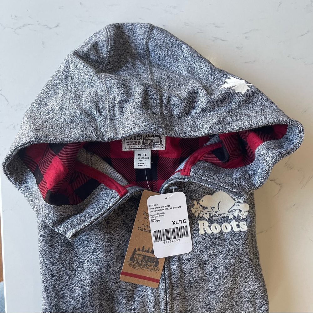 NWT Roots Kids Cabin Onesie Unisex size XL - Picture 4 of 15